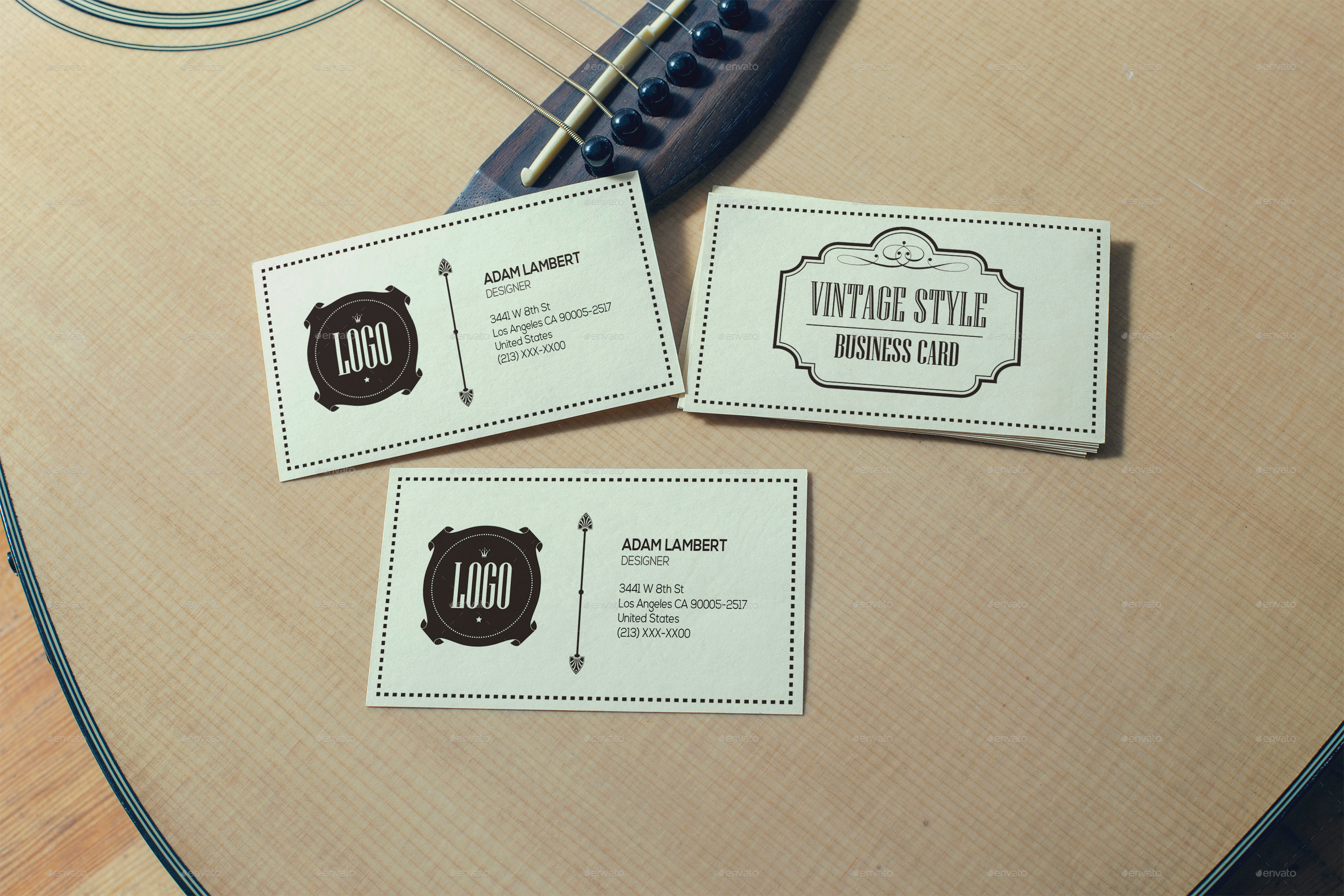realistic vintage business card mockups by xepeec vintage business cards